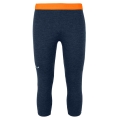 Salewa Functional Underwear Base Layer Leggings Boe AM Thermal 3/4 Tight (warm, breathable) navy blue Men