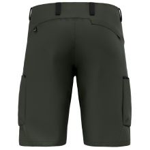 Salewa Trekking-Hiking Trousers Puez Hemp Durastretch Short (breathable, durable) short dark olive green Men