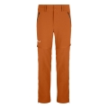 Salewa Softshell Hiking Trousers Talveno 2in1 DST (water-repellent) with Zip-off Legs brown Men