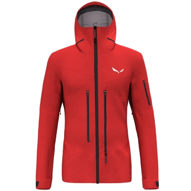 Salewa Hiking Winter Jacket Ortles GTX Pro (waterproof and windproof) flame red Men