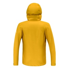 Salewa Trekking-Hiking Jacket Puez Powertex (2.5-Layer Hardshell Jacket, windproof and waterproof) yellow Men