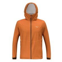 Salewa Trekking-Hiking Jacket Puez Powertex (2.5-Layer Hardshell Jacket, wind and waterproof) orange Men