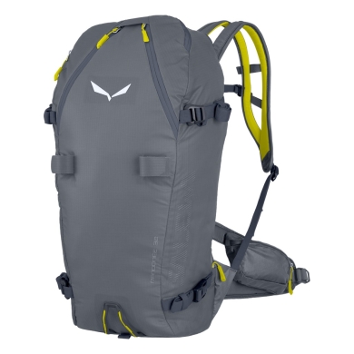 Salewa Winter Hiking Backpack Randonnée (for ski tours, Dry Back Contact system) blue-gray - 32 liters