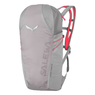 Salewa Hiking Backpack Ultra Train (Dry Back Contact System) light grey - 22 Litres