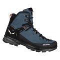 Salewa Hiking Shoes MTN Trainer 2 Mid GTX (Alpine, Suede Leather, Waterproof) Blue Men