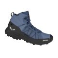 Salewa Hiking Shoes Pedroc Pro Mid PTX (Powertex) - Speed-Hiking, Travel, waterproof - blue Men