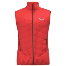 Salewa Outdoor Vest Ortles Hybrid TirolWool® Responsive (warm, windproof, water-repellent) flame red Men