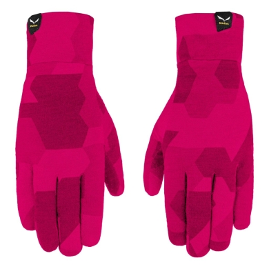 Salewa Winter Gloves (Inner Gloves) Cristallo AM (warm) pink Women