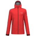 Salewa Hiking Winter Jacket Ortles GTX 3L (3-Layer GORE-TEX, waterproof and windproof) flame red Men