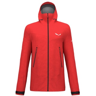 Salewa Hiking Winter Jacket Ortles GTX 3L (3-Layer GORE-TEX, waterproof and windproof) flame red Men