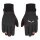 Salewa Softshell Gloves Ortles Dst with Leather Palm - Durable, Breathable - Black Women