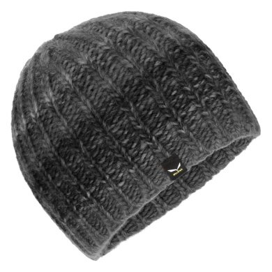 Salewa Wool Hat (Beanie) Fun Wool Beanie - Wool blend, warm and breathable - black - 1 piece