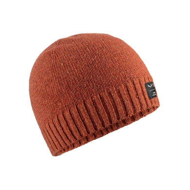 Salewa Wool Hat (Beanie) Alpine Wool (soft, warm, ribbed) brown - 1 piece