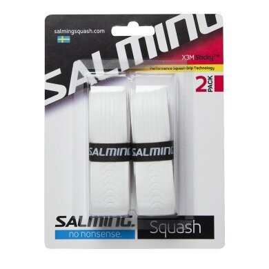 Salming Basic Grip X3M Sticky white 2-pack