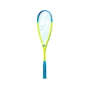 Salming Squash racket Grit PowerLite 154g/very head heavy yellow/cyan - strung -