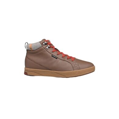 Saola Everyday Winter Shoes Bergen Waterproof Warm (Leather, Waterproof) Brown Men's