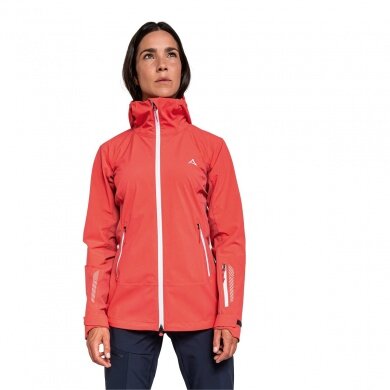 Schöffel Softshell Jacket Miara (windproof, water-repellent) pink Women