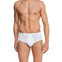 Schiesser Sports Briefs Original Fine Rib with Fly white Men