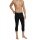 Schiesser Thermal Underwear 3/4 Pants Warm Sport Thermo Light Black Men