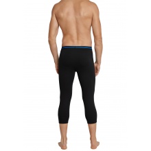 Schiesser Thermal Underwear 3/4 Pants Warm Sport Thermo Light Black Men