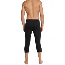 Schiesser Thermal Underwear 3/4 Pants extra warm Sport Thermo Plus black Men