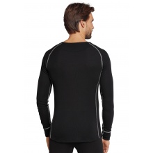 Schiesser Thermal Underwear Long Sleeve Shirt extra warm Sport Thermal Plus black Men