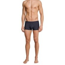 Schiesser Boxershorts Long Life Soft blue/black striped Men - 1 piece