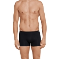 Schiesser Underwear Boxer Shorts Seamless Laser Cut Black Men - 1 Piece