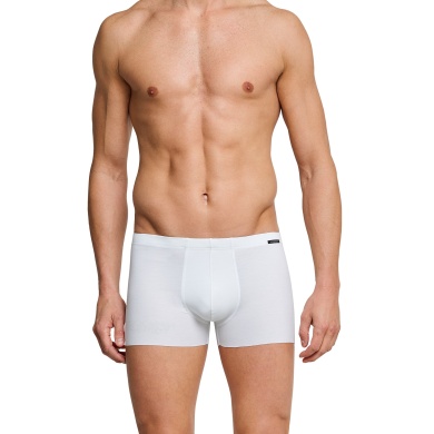 Schiesser Underwear Boxer Shorts Seamless Laser Cut white Men - 1 piece