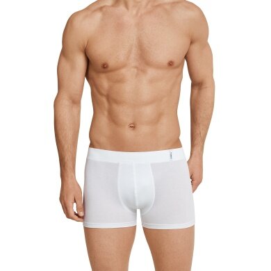 Schiesser Boxer Shorts Long Life Soft Underwear white Men