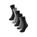 Schiesser Day Sock Crew Bluebird Stay Fresh black/grey - 5 pairs