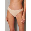 Schiesser Mini Briefs 95/5 (95% Cotton) Underwear Sand Brown Women - Pack of 2