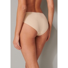 Schiesser Mini Briefs 95/5 (95% Cotton) Underwear Sand Brown Women - Pack of 2