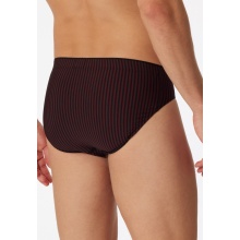 Schiesser Supermini Long Life Soft Slip 174645 (Briefs) red striped men's - 1 piece