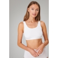 Schiesser Bustier 95/5 without Cups (95% Cotton) Underwear white Women - 2 Pack