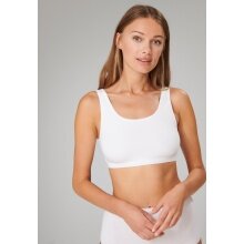 Schiesser Bustier 95/5 without Cups (95% Cotton) Underwear white Women - 2 Pack