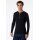 Schiesser Leisure Long Sleeve Shirt Revival Karl-Heinz Black Men's