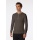 Schiesser Leisure Long Sleeve Shirt Revival Karl-Heinz clay brown Men's