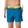 Schiesser Swim Shorts Woven Pattern Petrol/Lime Green Men's