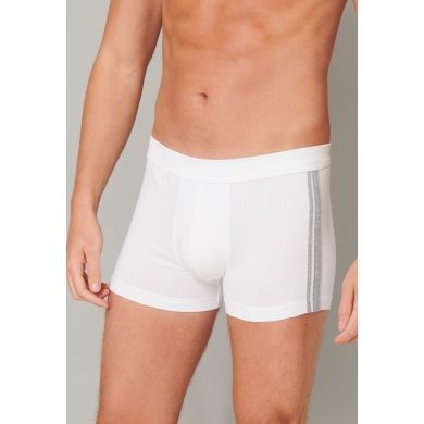 Schiesser Underwear Boxer Shorts 95/5 Stripes White Men - 3 Pieces