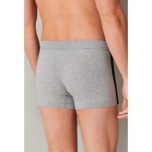 Schiesser Underwear Boxer Shorts 95/5 Stripes Grey Men - 3 Pack