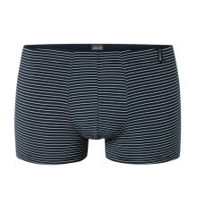 Schiesser Underwear Boxershorts Long Life Soft Modal Stripes Night Blue Men's - 1 Piece