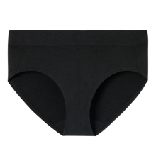 Schiesser Underwear Panty-Slip Casual Seamless Black Ladies - 1 Piece