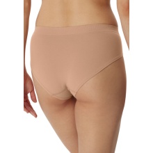 Schiesser Underwear Panty-Slip Casual Seamless sand brown Ladies - 1 piece