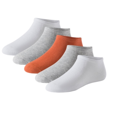 Schiesser Daily Socks Sneaker Stay Fresh White/Grey/Red Men - 5 Pairs