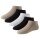 Schiesser Daily Sock Sneaker Stay Fresh Black/White/Beige Men's - 5 Pairs