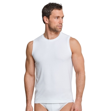 Schiesser Tank-Top Long Life Soft (perfect fit) Underwear white Men