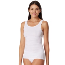 Schiesser Tank Top Pure Rib Underwear White Ladies