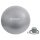 Schildkröt Fitness Exercise Ball 65cm (phthalate-free, with ball pump) silver grey