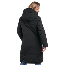 Schöffel Winter Down Coat Down Parka Canterbury (4-way stretch, very warm, waterproof) black Women